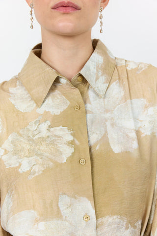 LR-NIKKI 2 Klänning Mörk sand