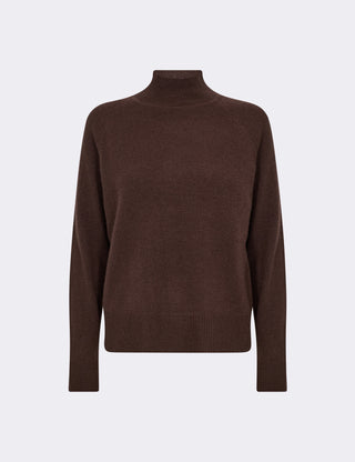 LR-ELOISE 6 Strik Mörkbrun