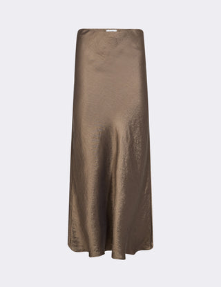 LR-NESSA 4 Kjol Ljusbrun