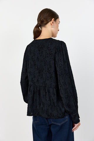 LR-OVETTE 1 Blus Svart