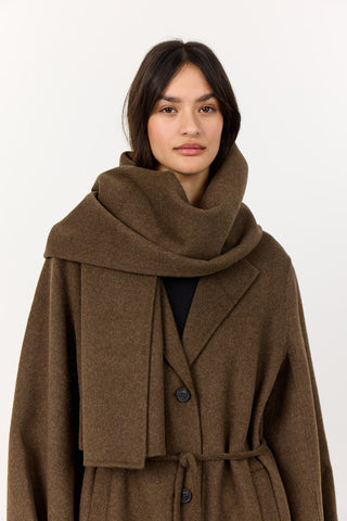 LR-OWA 31 Scarf Mörkbrun