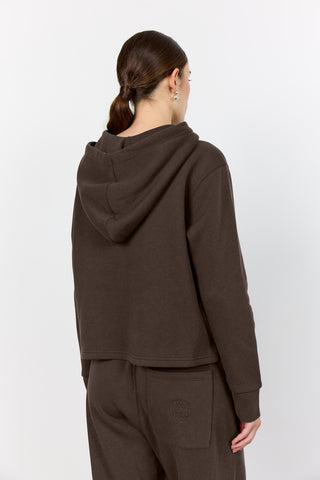 LR-NUKA 9 Sweatshirt Mörkbrun