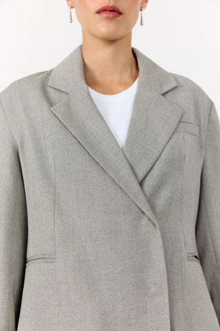 LR-NELLY 1 Kavaj Ljusgrått