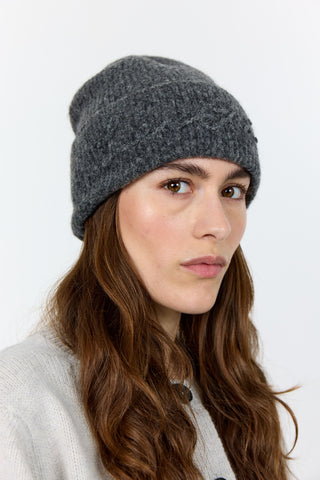 LR-MALTHE 1 Hatt Mörkgrå