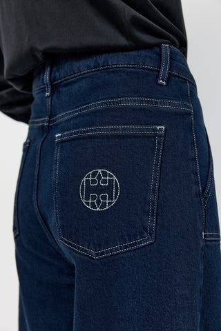 LR-KOSA 17 Jeans mörkblå