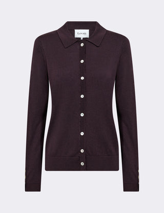 LR-ISMAILA 6 Pullover Bordeaux