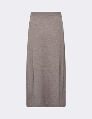 LR-ISMAILA 8 Kjol Ljusbrun