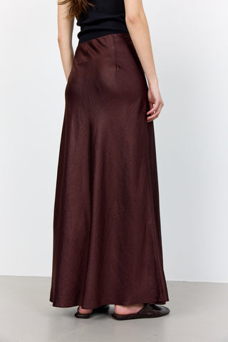 LR-NESSA 4 Kjol Bordeaux