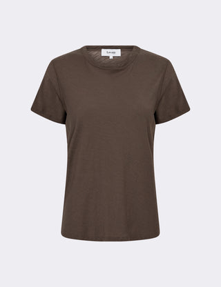 LR-ANY 1 T-shirt Mörkbrun
