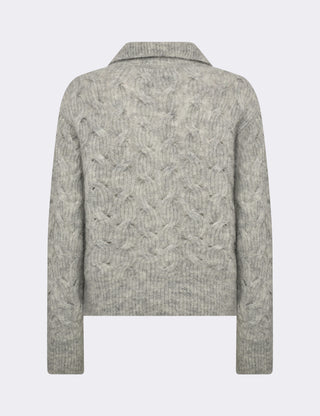 LR-NIVA 1 Pullover Ljusgrått