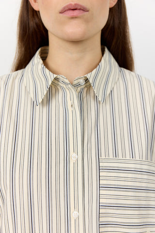 LR-KETTA 1 Skjorta Cream