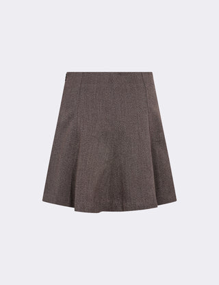 LR-OBASSIE 2 Kjol Mörkbrun