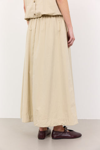 LR-LEA 2 Kjol Ljus sand