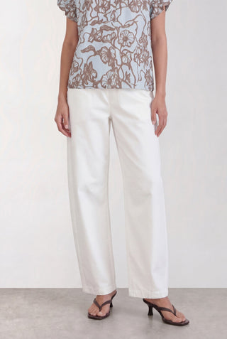 LR-ROYA 1 Byxor Off white