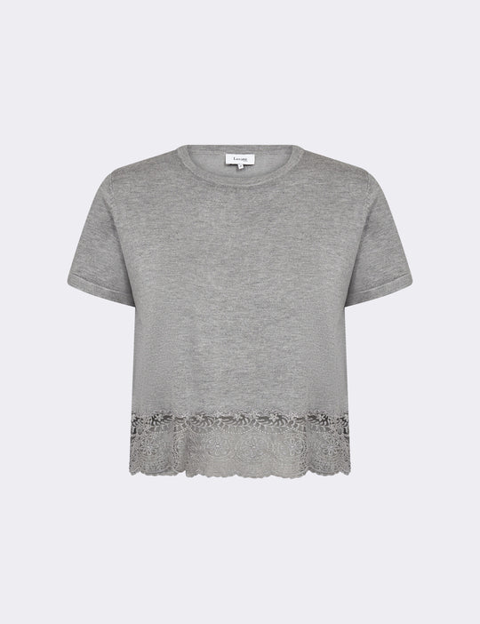 LR-RIA 1 T-shirt Ljusgrått