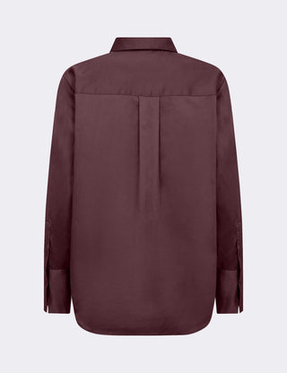 LR-ISLA SOLID 7 Skjorta Bordeaux