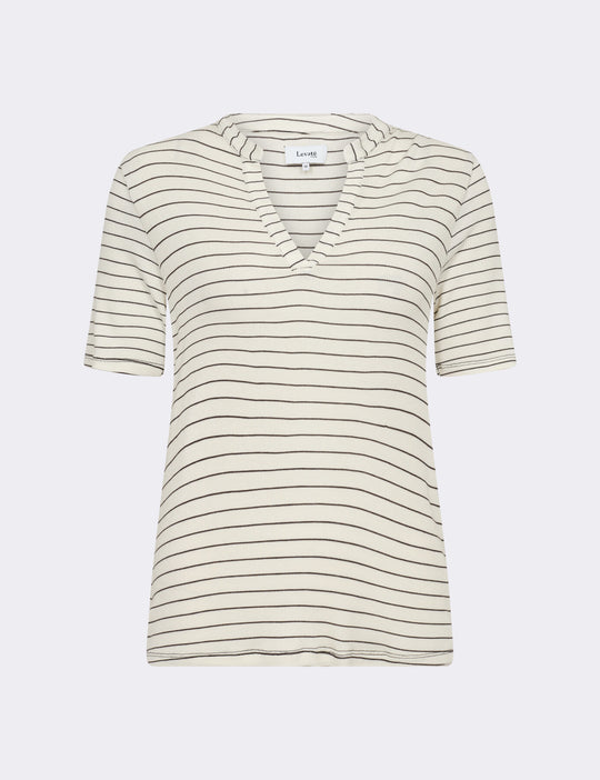 LR-IKA 28 T-shirt Mörkbrun