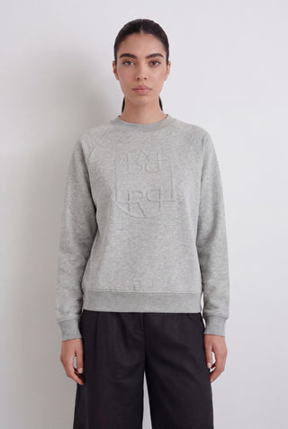LR-NUKA 11 Sweatshirt Ljusgrått