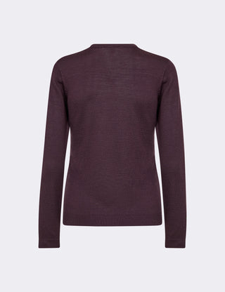 LR-ISMAILA 2 Pullover Bordeaux