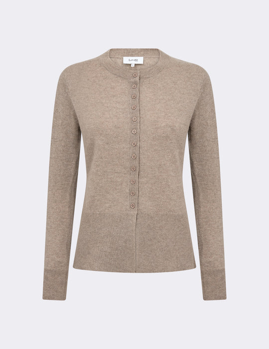 LR-ELOISE 21 Cardigan Sand