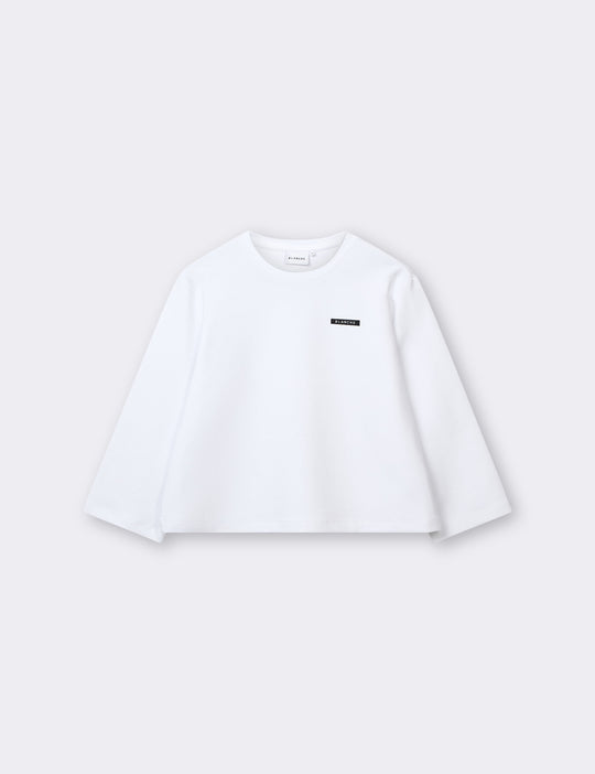 BL-ALONA ART 2 Sweatshirt Vit
