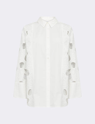 LR-PARKER 2 Skjorta Off white