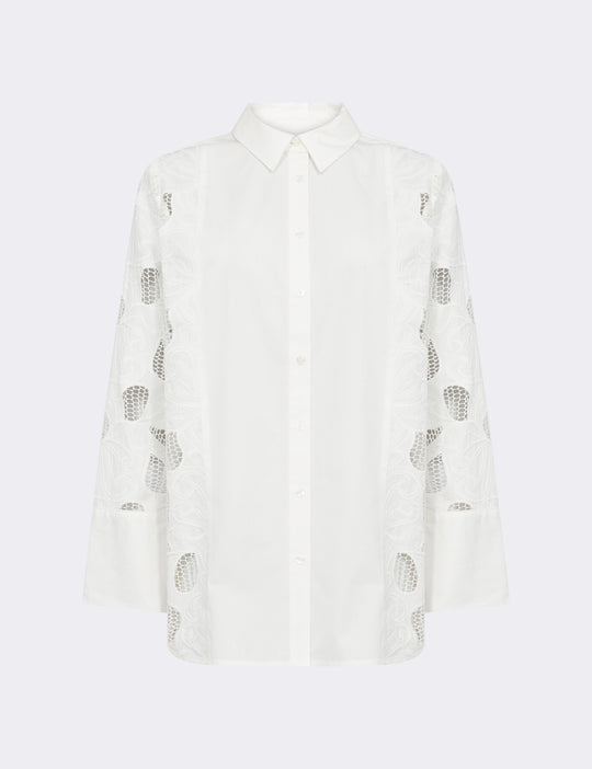 LR-PARKER 2 Skjorta Off white
