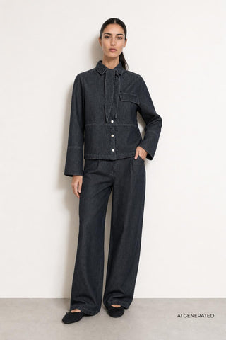 LR-TITUS 1 Byxor Ljus denim