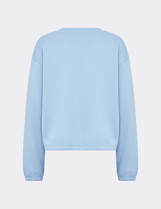 LR-NUKA 13 Sweatshirt Ljusblå