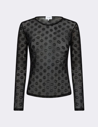 LR-TELA AOP 1 T-shirt Svart