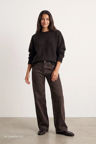 LR-KOSA 23 Jeans Brün