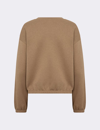 LR-NUKA 13 Sweatshirt Ljusbrun