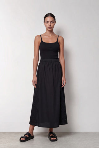 LR-ROSE 4 Kjol Svart