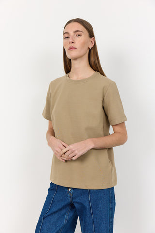 LR-KIS 1 T-shirt Mörk sand