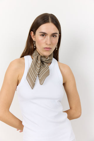 LR-KIKKI 1 Scarf Mörk sand