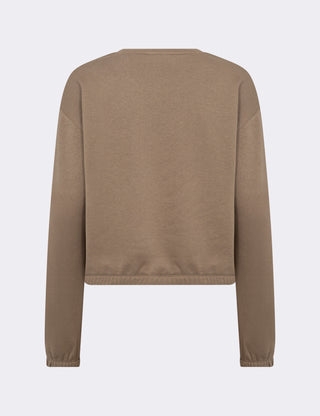 LR-NUKA 13 Sweatshirt Ljusbrun
