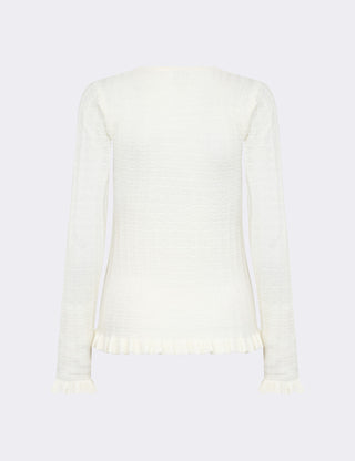 LR-ISMAILA 13 Pullover Off white