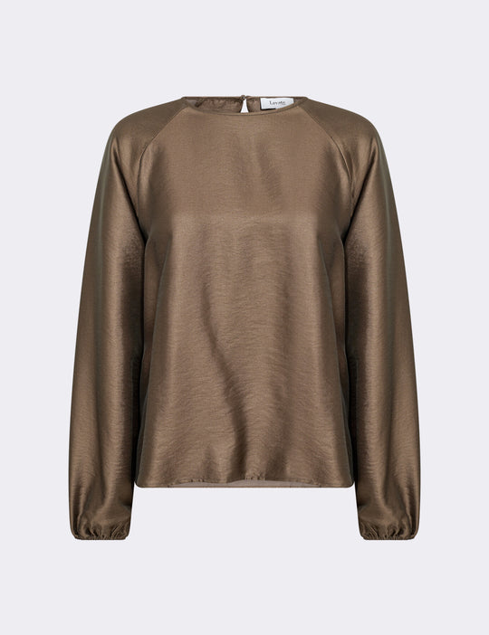 LR-NESSA 2 Blus Ljusbrun