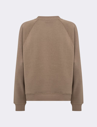 LR-NUKA 11 Sweatshirt Ljusbrun