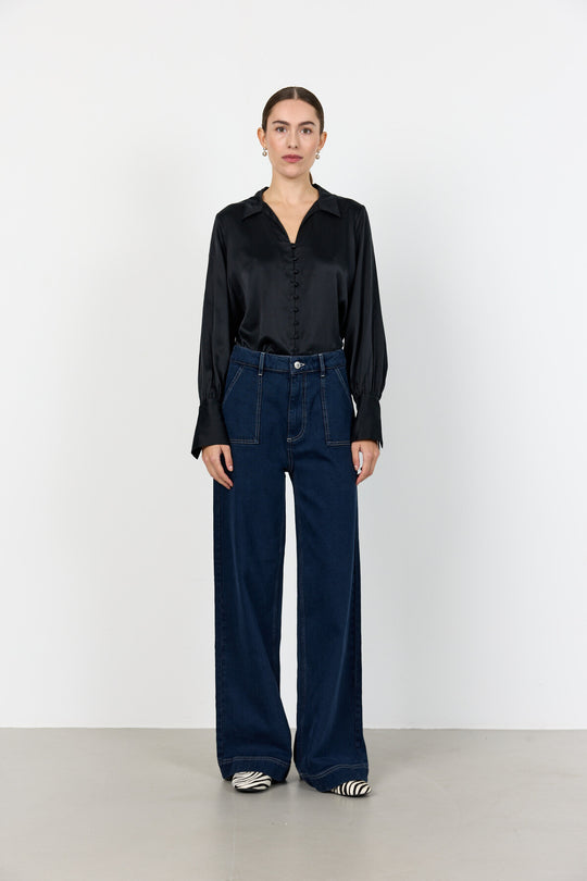 LR-KOSA 17 Jeans mörkblå