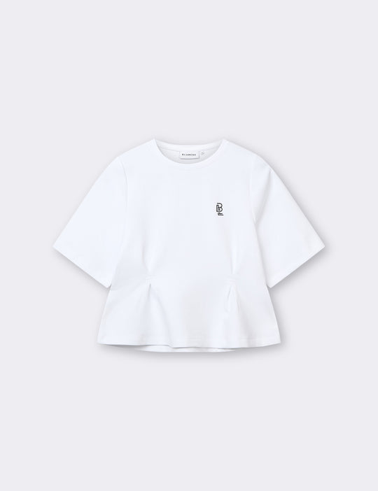 BL-ALONA ART 3 T-shirt Vit