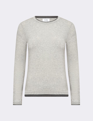 LR-JOSEPHINE 5 T-shirt Ljusgrått