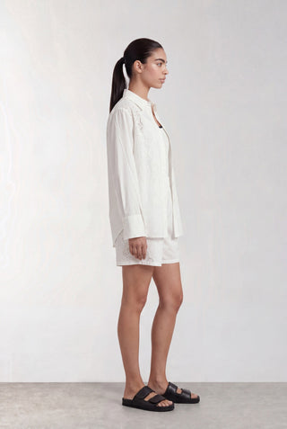 LR-ROSE 2 Skjorta Off white