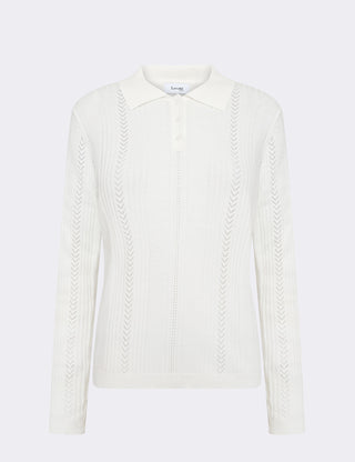 LR-PRIYA 2 Blus Off white