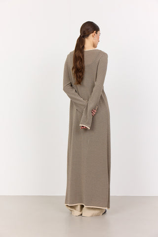 LR-LILY 2 Cardigan Mörk sand