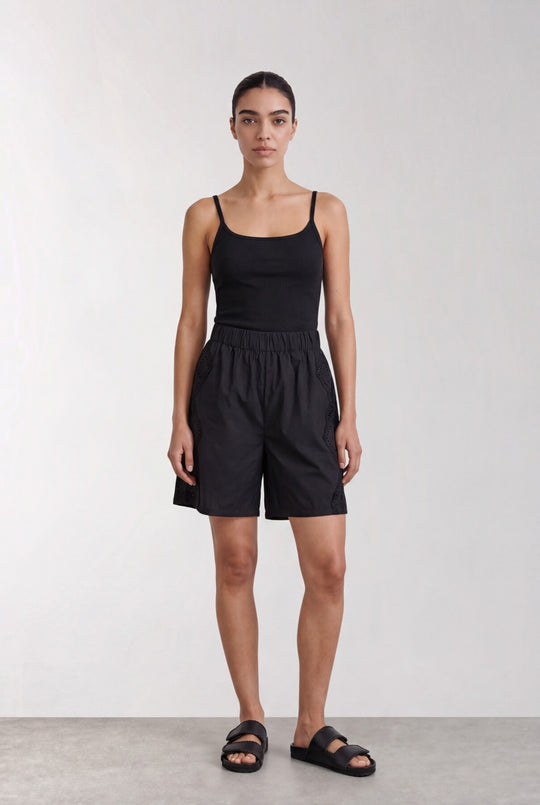 LR-ROSE 3 Shorts Svart