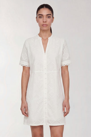 LR-ROW 1 Klänning Off white