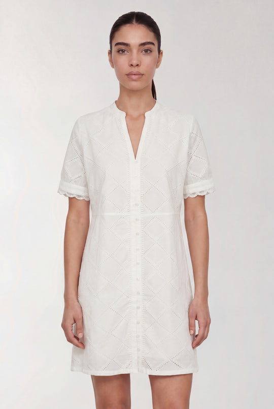 LR-ROW 1 Klänning Off white