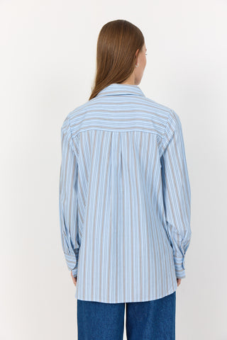 LR-KETTA 1 Skjorta Ljusblå