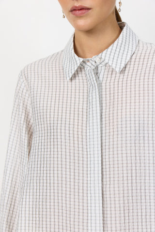 LR-PATTY 2 Skjorta Off white